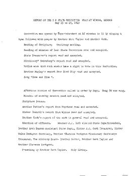 Kansas [West Kansas] 1919