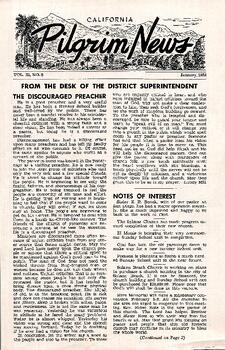 California Pilgrim News 1959
