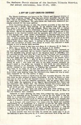 IL/MO Camp Ground History