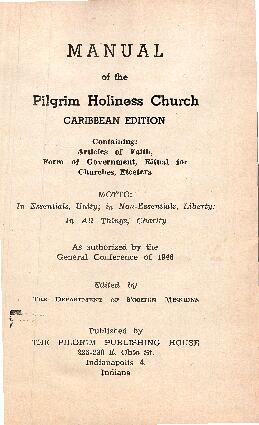 1946 PHC Manual-Caribbean Edition