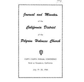 California Conference - 1966