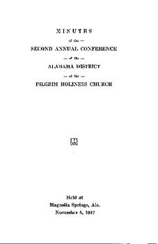Alabama Conference - Nov 1942