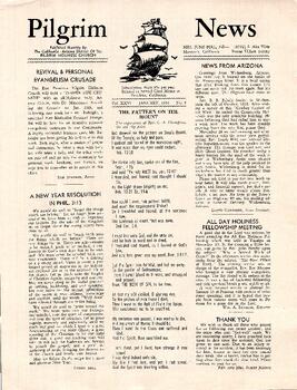 Pilgrim News 1954