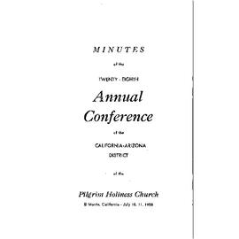 California-Arizona Conference Minutes 1950