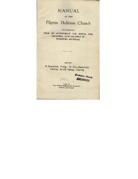 1922 PHC Manual