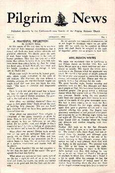 Pilgrim News 1953