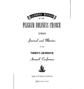 California Conference - 1959