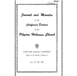 California Conference - 1963