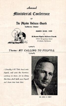 1959 California District  Ministerial Conference