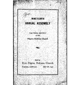 California Conference - 1941