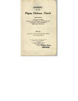 1930 PHC Manual
