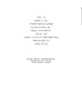 Atlantic Southeast Conference Minutes 1965