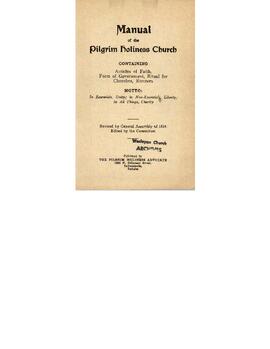 1934 PHC Manual