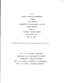 Capital Conference 1962