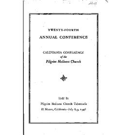 California Conference - 1946
