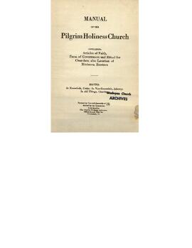 1926 PHC Manual