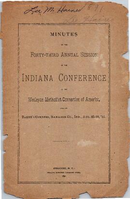 Indiana Conference-1891