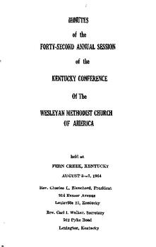 Kentucky Conference-1964