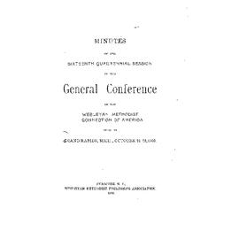 1903 General Conference Journal (WMC)