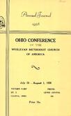 Ohio Conference Minutes 1958