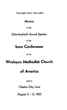 Iowa Conference-1953