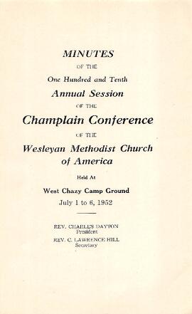 Champlain Conference-1952