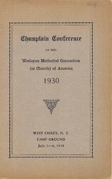 Champlain Conference-1930
