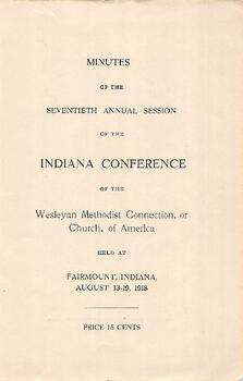 Indiana Conference-1918