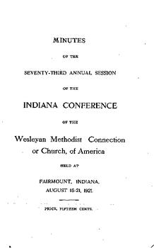 Indiana Conference-1921