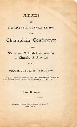 Champlain Conference-1907