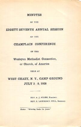 Champlain Conference-1928