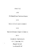 Rochester Conference Minutes 1967
