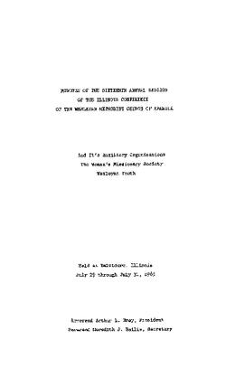 Illinois Conference-1965