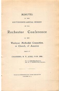 Rochester Conference Minutes 1908