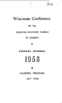 Wisconsin Conference Minutes 1956