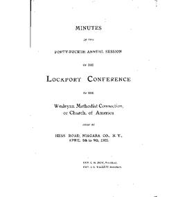 Lockport Conference-1905