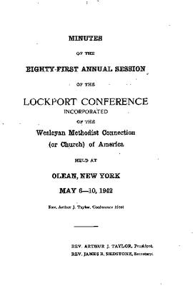 Lockport Conference-1942