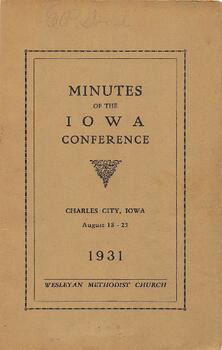 Iowa Conference-1931