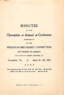Champlain Conference-1905