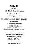 Ohio Conference Minutes 1966