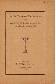 South Carolina Conference Minutes 1916
