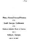 South Georgia Conference Minutes 1957