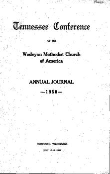 Tennessee Conference Minutes 1950