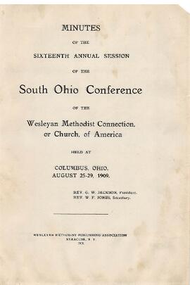 South Ohio Conference Minutes 1909