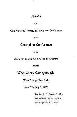 Champlain Conference-1967