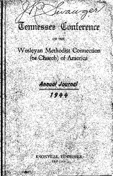 Tennessee Conference Minutes 1944