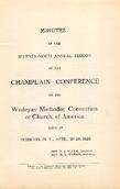 Champlain Conference-1920