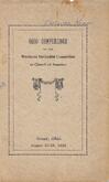 Ohio Conference Minutes 1922