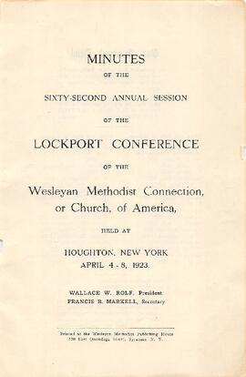 Lockport Conference-1923