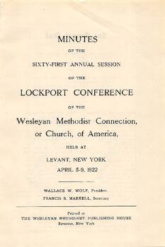 Lockport Conference-1922